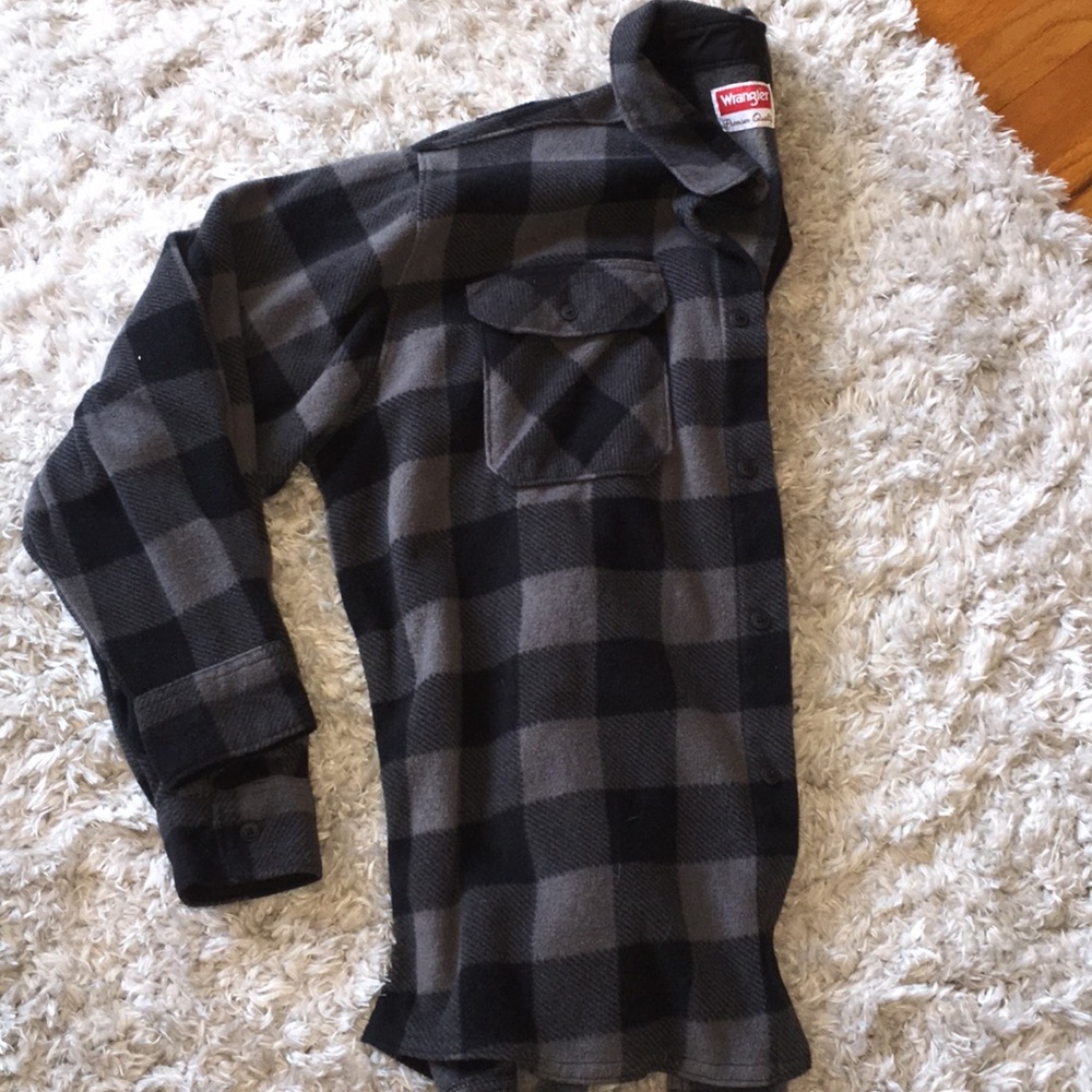 Men’s plaid Wrangler jacket